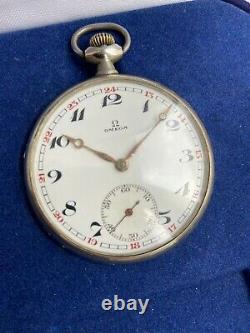 Rare Vintage Antique Pocket Watch Omega? 15 Jewels 40.6l. T Swiss Box Sale