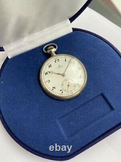 Rare Vintage Antique Pocket Watch Omega? 15 Jewels 40.6l. T Swiss Box Sale