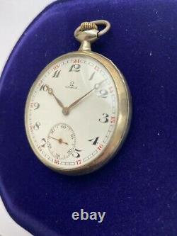 Rare Vintage Antique Pocket Watch Omega? 15 Jewels 40.6l. T Swiss Box Sale