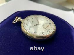 Rare Vintage Antique Pocket Watch Omega? 15 Jewels 40.6l. T Swiss Box Sale