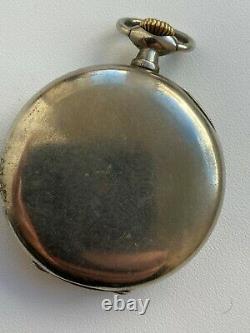 Rare Vintage Antique Pocket Watch Omega? 15 Jewels Cal. 40.6 L Swiss