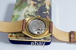 Rare Vintage Arnex Automatic AS 2066 Swiss 25 Jewel Day-Date Luxury Watch
