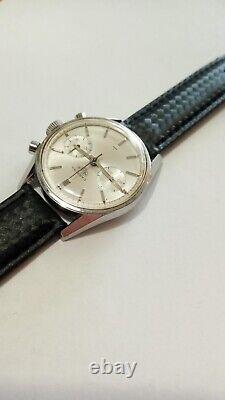 Rare Vintage Authentic Mens Swiss HEUER CARRERA Mechanical Chronograph Watch