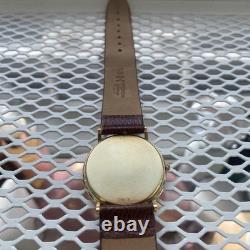 Rare Vintage Birks Quartz Watch Swiss Made, 14kt Gold Back