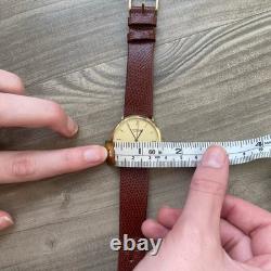 Rare Vintage Birks Quartz Watch Swiss Made, 14kt Gold Back