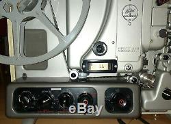 Rare Vintage Bolex Paillard S0221 16mm Projector Swiss Tested Look my Video