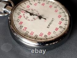 Rare Vintage Breitling Sprint Mechanical Stopwatch Precise Swiss Line