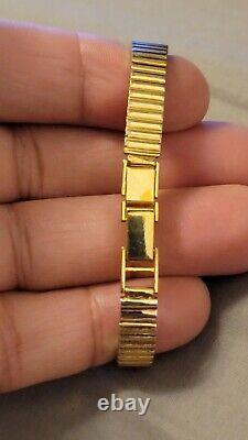 Rare Vintage Bucherer Gold Plated Swiss Made Manual Wind Ladies Watch