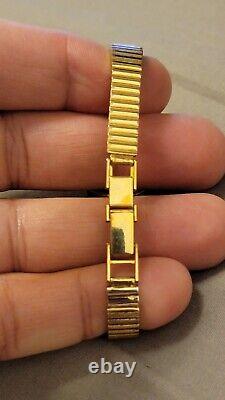 Rare Vintage Bucherer Gold Plated Swiss Made Manual Wind Ladies Watch