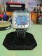 Rare & Vintage Buler DresslCasual Watch WithDate Blue Dial Swiss Made