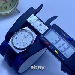 Rare Vintage Buler Swiss Quartz Watch Roman Numerals Tissot PRX Style