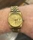 Rare Vintage Bulova 97C22 President ETA 2836-2 Swiss Automatic Gold Capped