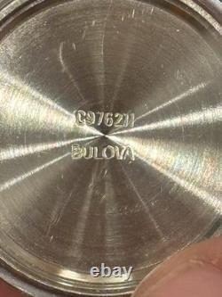 Rare Vintage Bulova 97C22 President ETA 2836-2 Swiss Automatic Gold Capped