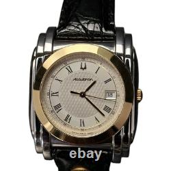 Rare Vintage Bulova Accutron Quartz Swiss Wristwatch New Battery
