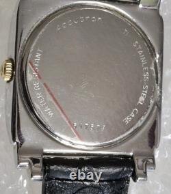 Rare Vintage Bulova Accutron Quartz Swiss Wristwatch New Battery