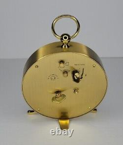 Rare Vintage Bulova Swiss Musical Alarm Clock Gold Works G 2571