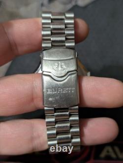 Rare Vintage Burett Diver 38mm Swiss Movement full lume
