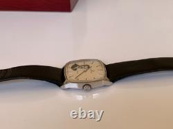 Rare Vintage Certina Jubilé Saddam Hussein Iraq Portrait Watch 32mm Swiss Manual
