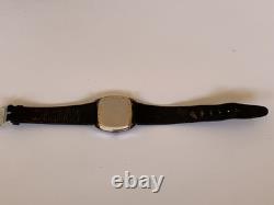 Rare Vintage Certina Jubilé Saddam Hussein Iraq Portrait Watch 32mm Swiss Manual