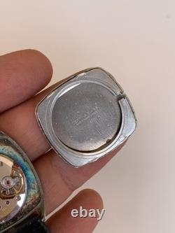 Rare Vintage Certina Jubilé Saddam Hussein Iraq Portrait Watch 32mm Swiss Manual