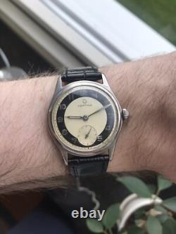 Rare Vintage Certina Watch Bullseye Dial Swiss Made Mechanical 33mm