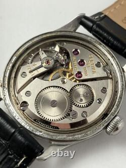 Rare Vintage Certina Watch Bullseye Dial Swiss Made Mechanical 33mm