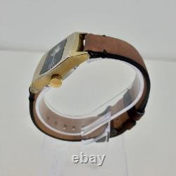 Rare Vintage Chateau Digital Jump Hour Mechanical Handwind Swiss Men's Watch