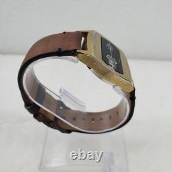 Rare Vintage Chateau Digital Jump Hour Mechanical Handwind Swiss Men's Watch