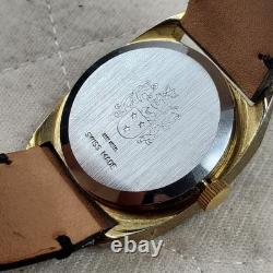 Rare Vintage Chateau Digital Jump Hour Mechanical Handwind Swiss Men's Watch