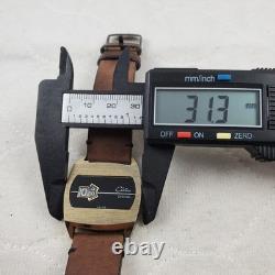 Rare Vintage Chateau Digital Jump Hour Mechanical Handwind Swiss Men's Watch
