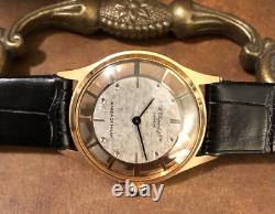 Rare Vintage Chopard Movement Manual Wind In GF Skeleton Back Swiss Made Watch