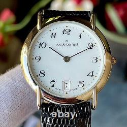 Rare! Vintage Claude Bernard Swiss Made Quartz Men's Watch 71214