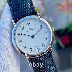 Rare! Vintage Claude Bernard Swiss Made Quartz Men's Watch 71214