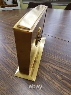 Rare Vintage Concord Watch Co. Gilted Brass 8 Days Swiss Clock Jaccard St. Louis