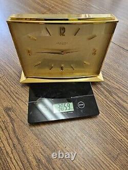Rare Vintage Concord Watch Co. Gilted Brass 8 Days Swiss Clock Jaccard St. Louis