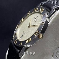 Rare! Vintage Corum Romvlvs Quartz Swiss Made Men's Watch 43.901.21