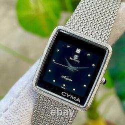 Rare! Vintage Cyma Navistar Quartz Swiss Made Unisex Watch 18-321