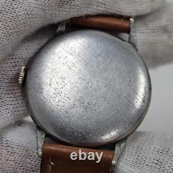 Rare Vintage DELBANA Ancre 15 Jewels/Rubis Swiss Military Mens Wrist Watch
