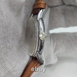 Rare Vintage DELBANA Ancre 15 Jewels/Rubis Swiss Military Mens Wrist Watch