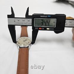 Rare Vintage DELBANA Ancre 15 Jewels/Rubis Swiss Military Mens Wrist Watch