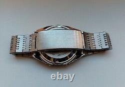 Rare Vintage DERBY LCD Alarm Watch 1970s ESA 934.912 Swiss Made Date