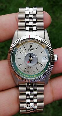 Rare Vintage Dalil Compass 37MM Automatic unisex wrist watch SWISS