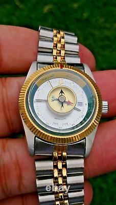 Rare Vintage Dalil Compass special 32MM Automatic unisex wrist watch SWISS