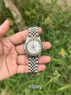 Rare Vintage Dalil Muslim Satellite Automatic Date Watch ETA 2824-1 Swiss Made