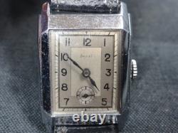Rare Vintage Dersi Art Deco Tank Watch Swiss 15 Jewels Mechanical Hand Wind