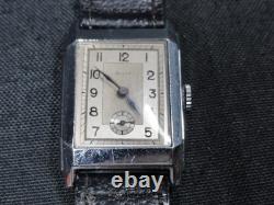 Rare Vintage Dersi Art Deco Tank Watch Swiss 15 Jewels Mechanical Hand Wind