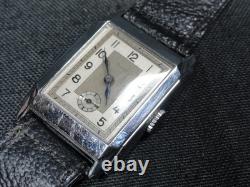 Rare Vintage Dersi Art Deco Tank Watch Swiss 15 Jewels Mechanical Hand Wind