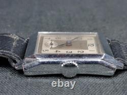 Rare Vintage Dersi Art Deco Tank Watch Swiss 15 Jewels Mechanical Hand Wind