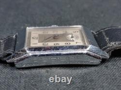 Rare Vintage Dersi Art Deco Tank Watch Swiss 15 Jewels Mechanical Hand Wind