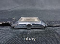 Rare Vintage Dersi Art Deco Tank Watch Swiss 15 Jewels Mechanical Hand Wind